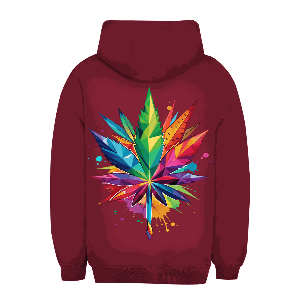Unisex Oversize Hoodie - Leaf Art | Division420®