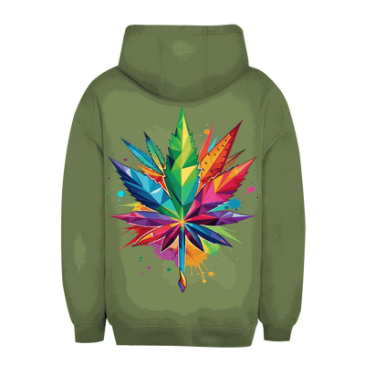 Unisex Oversize Hoodie - Leaf Art | Division420®