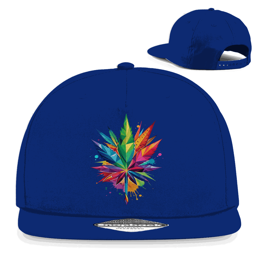 Snapback Rapper Cap - Leaf Art | Division420®