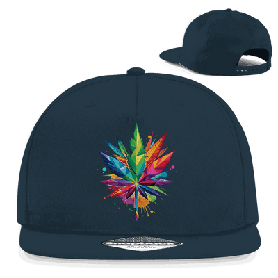 Snapback Rapper Cap - Leaf Art | Division420®