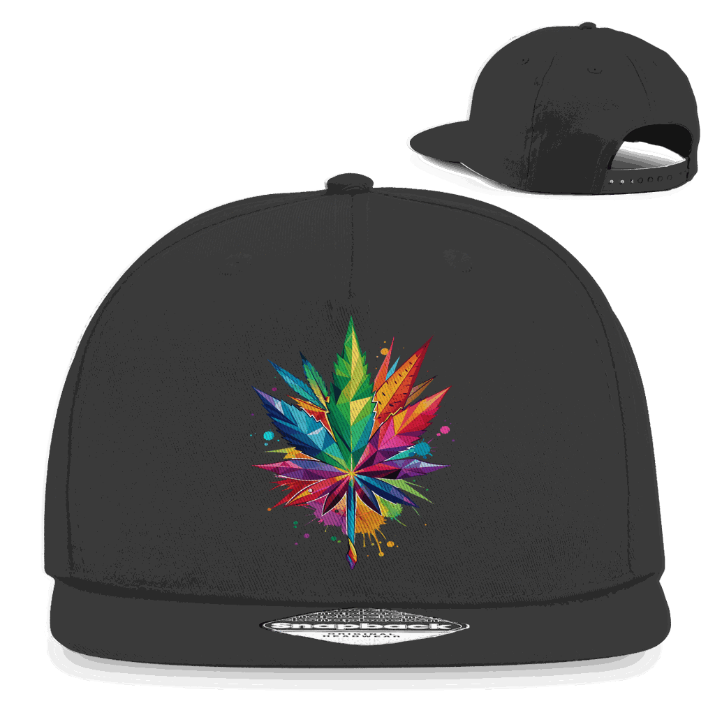 Snapback Rapper Cap - Leaf Art | Division420®