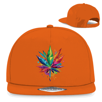 Snapback Rapper Cap - Leaf Art | Division420®