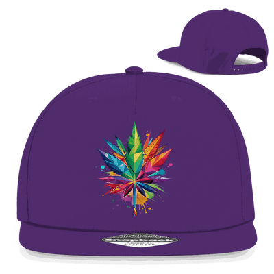 Snapback Rapper Cap - Leaf Art | Division420®