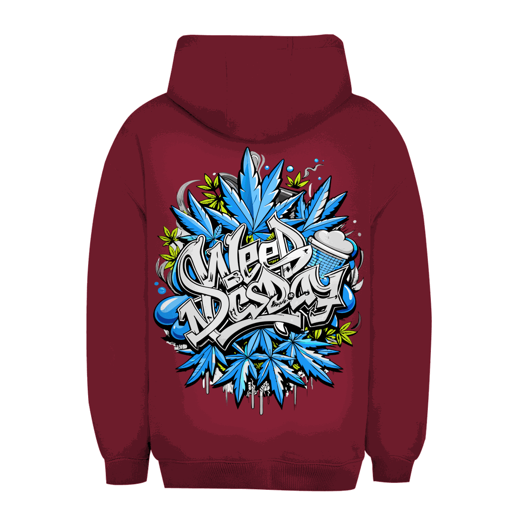 Unisex Oversize Hoodie - Only Weednesday | Division420®