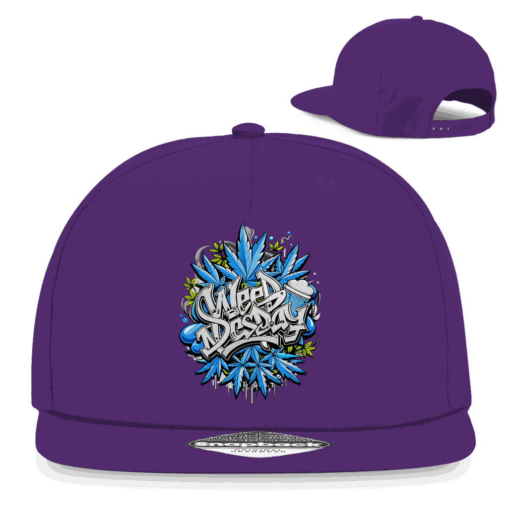 Snapback Rapper Cap - Only Weednesday | Division420®