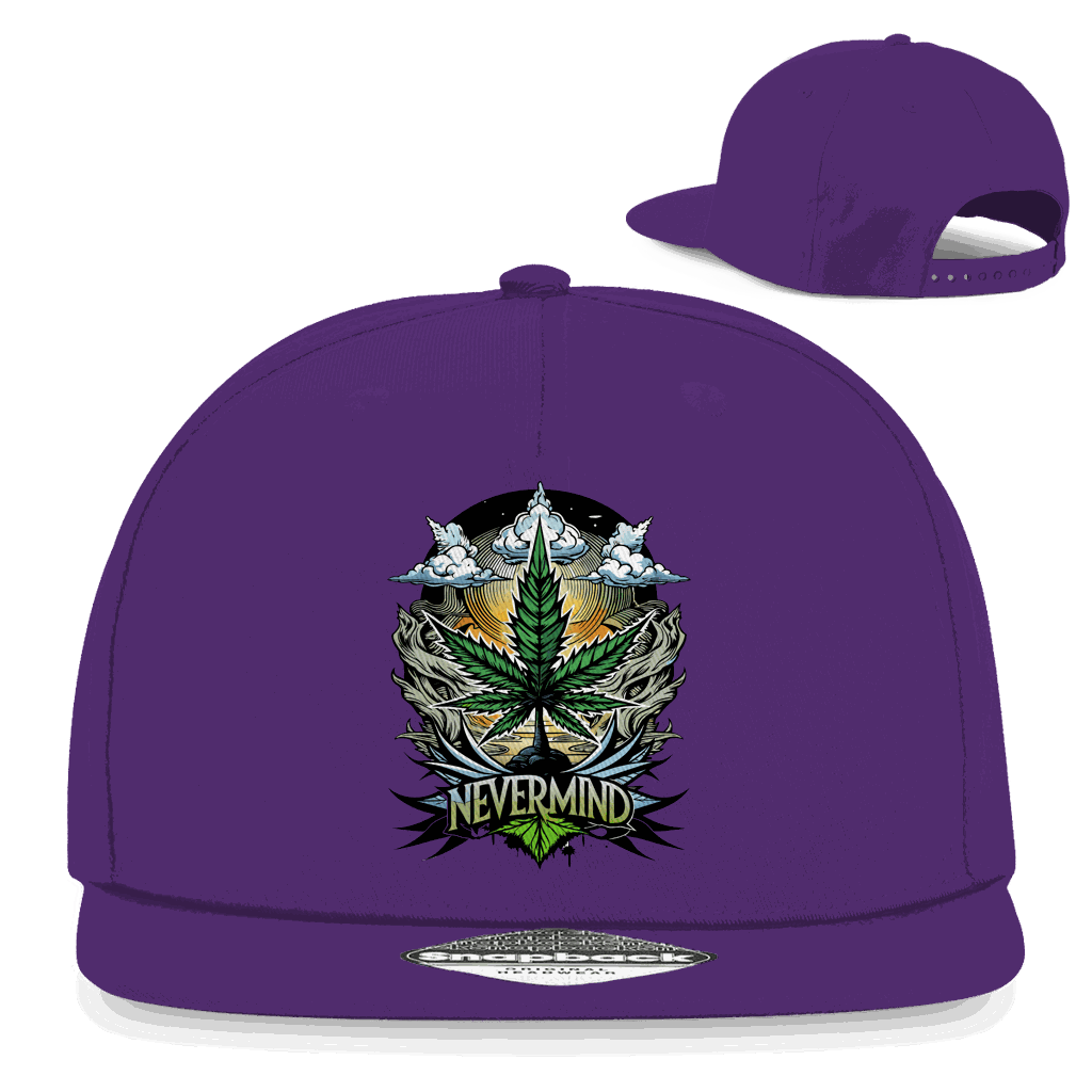Snapback Rapper Cap - Nevermind | Division420®