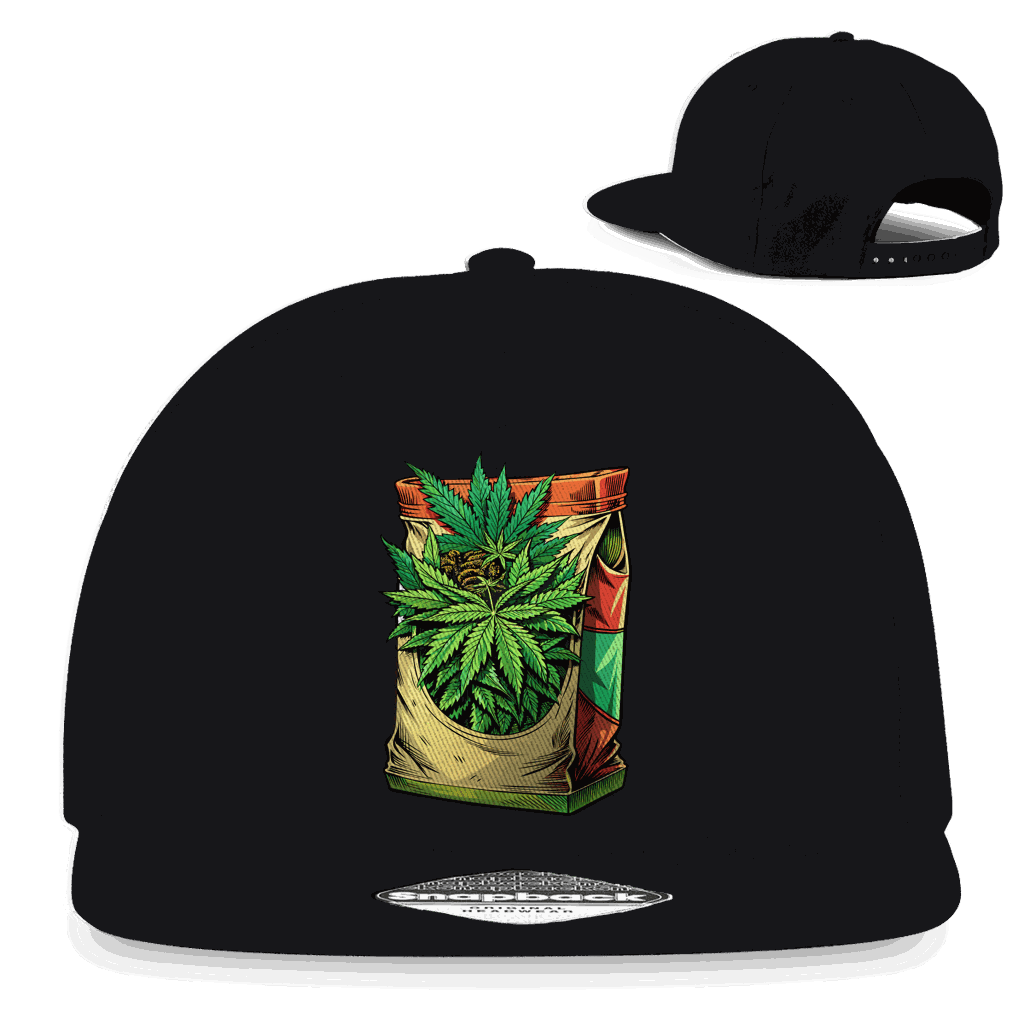Snapback Rapper Cap - Weedpack | Division420®