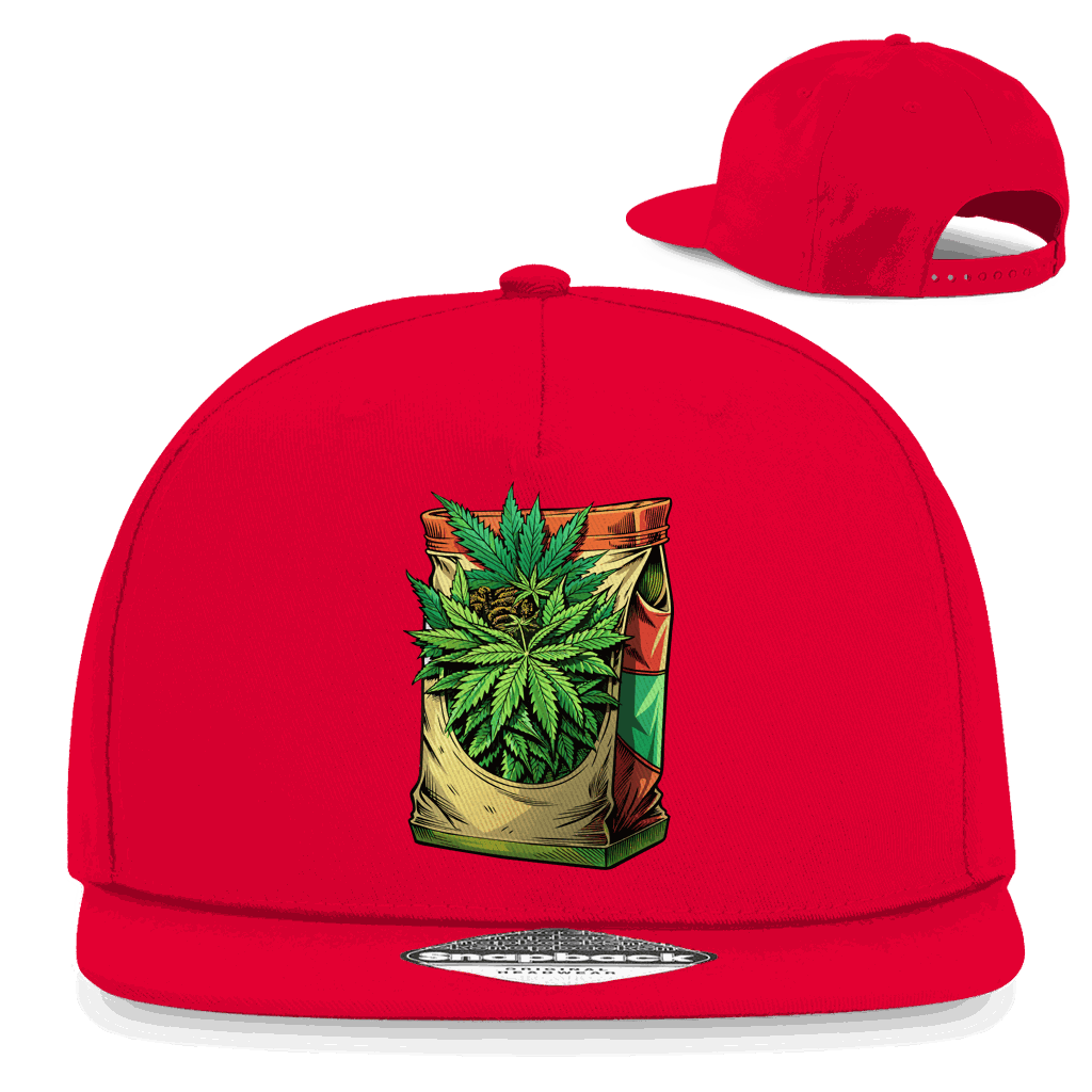 Snapback Rapper Cap - Weedpack | Division420®
