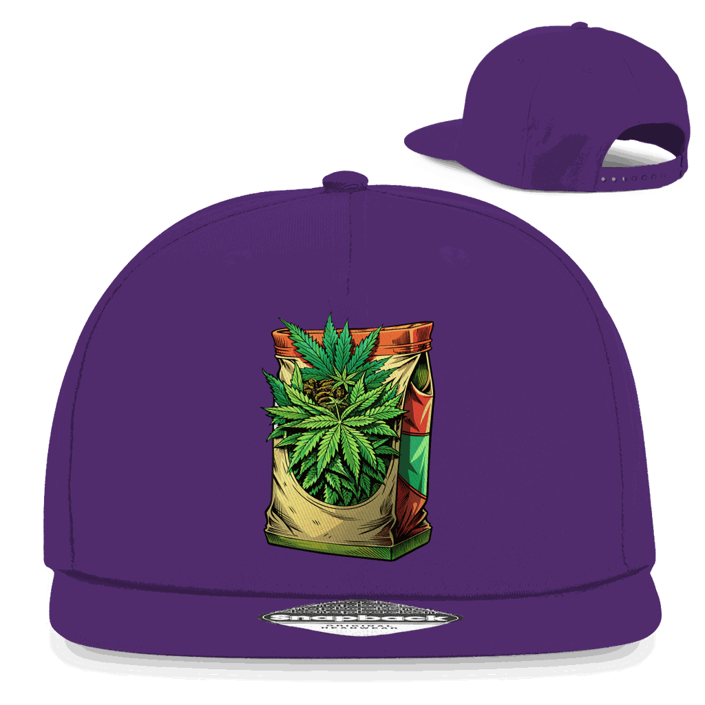 Snapback Rapper Cap - Weedpack | Division420®