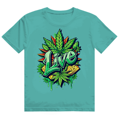 Heavy Cotton T-Shirt - Weed Live | Division420®