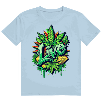 Heavy Cotton T-Shirt - Weed Live | Division420®
