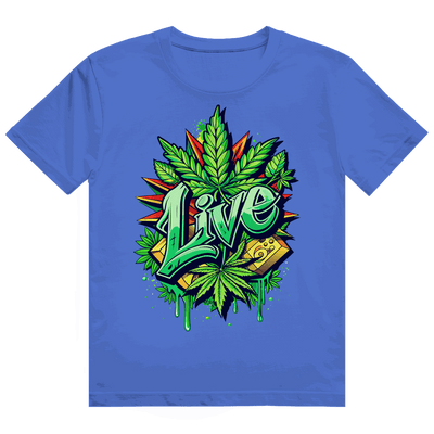 Heavy Cotton T-Shirt - Weed Live | Division420®