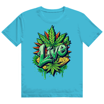 Heavy Cotton T-Shirt - Weed Live | Division420®