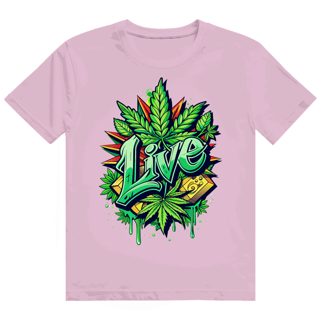 Heavy Cotton T-Shirt - Weed Live | Division420®