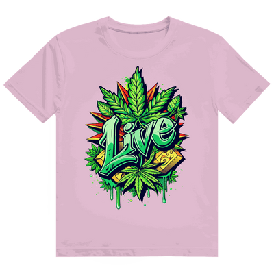 Heavy Cotton T-Shirt - Weed Live | Division420®