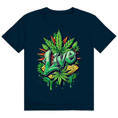 Heavy Cotton T-Shirt - Weed Live | Division420®