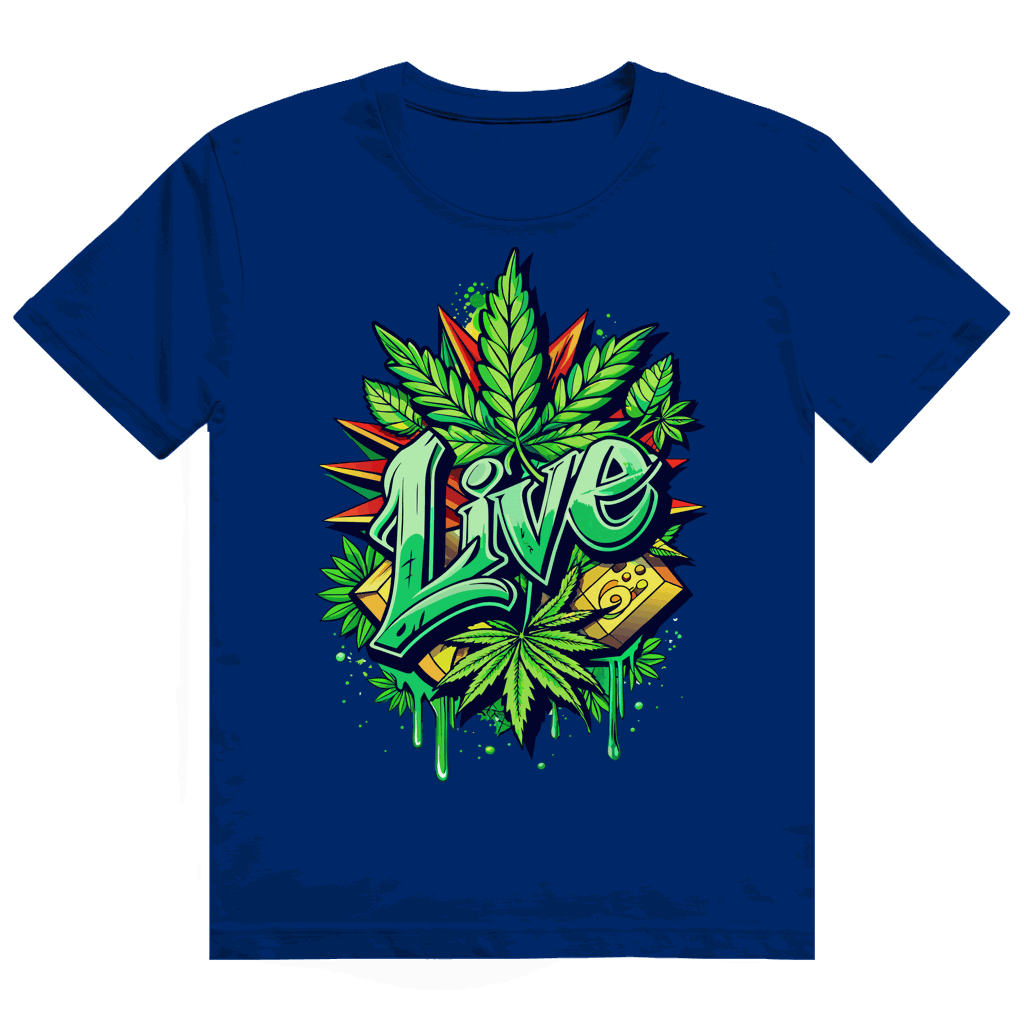 Heavy Cotton T-Shirt - Weed Live | Division420®