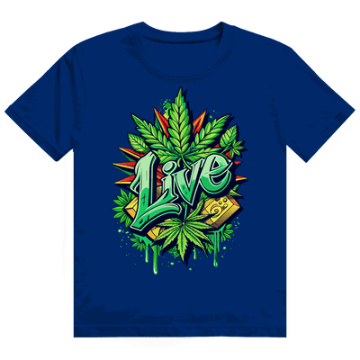 Heavy Cotton T-Shirt - Weed Live | Division420®