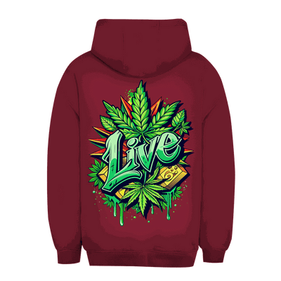 Unisex Oversize Hoodie - Weed Live | Division420®