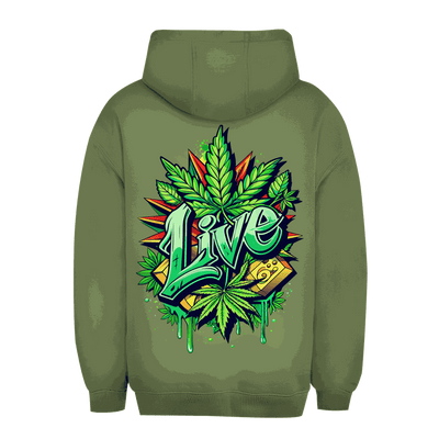 Unisex Oversize Hoodie - Weed Live | Division420®