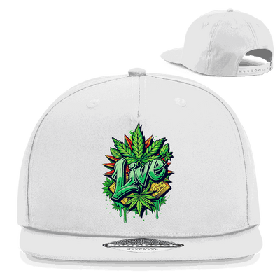 Snapback Rapper Cap - Weed Live | Division420®
