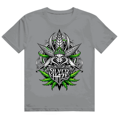 Division420 Heavy Cotton T-Shirt Silver Haze size chart for unisex streetwear fit