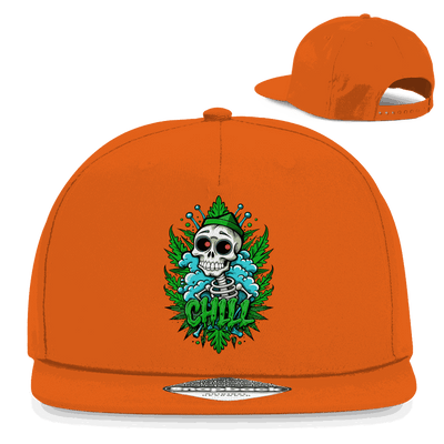 Division420 Snapback Cap Chill 5-panel cotton twill urban streetwear with flat brim and snapback closure