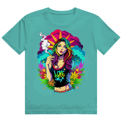 Heavy Cotton T-Shirt - Love Girl | Division420®