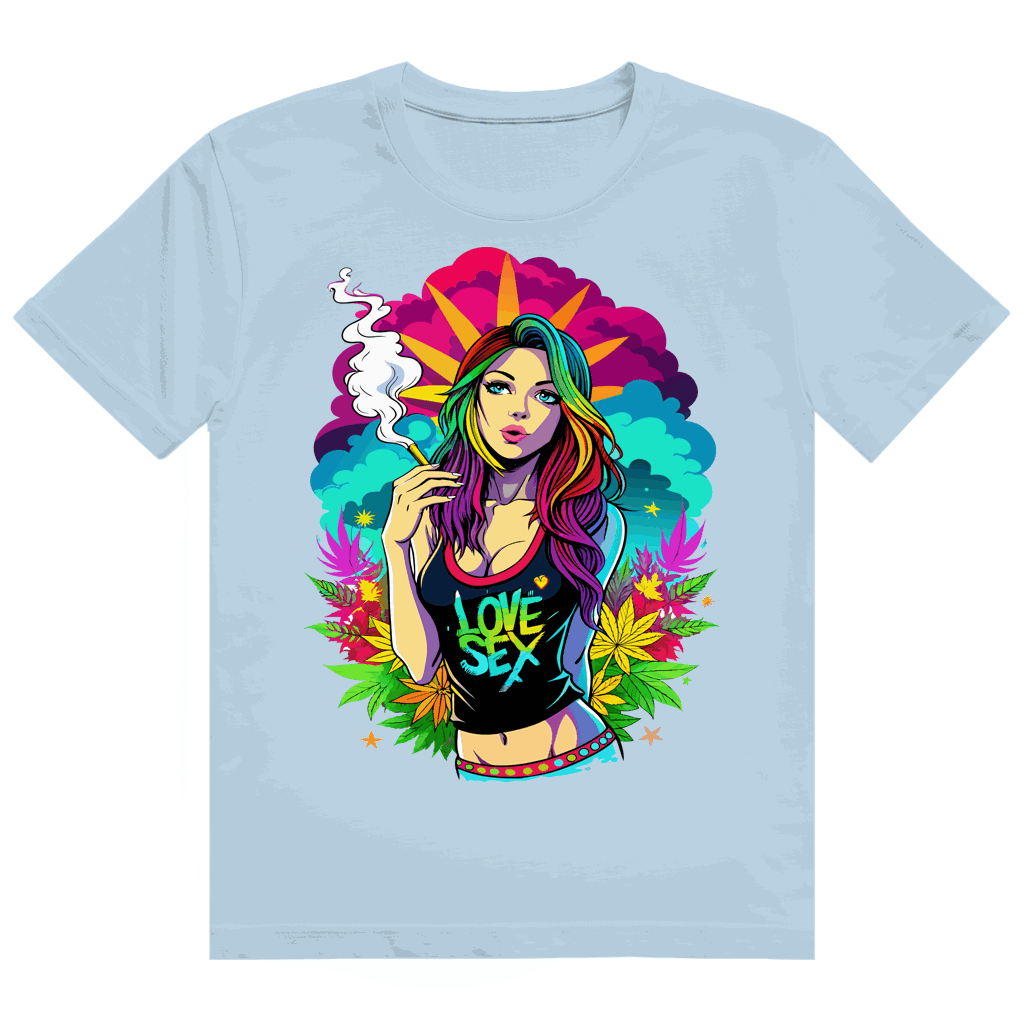 Heavy Cotton T-Shirt - Love Girl | Division420®