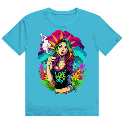 Heavy Cotton T-Shirt - Love Girl | Division420®