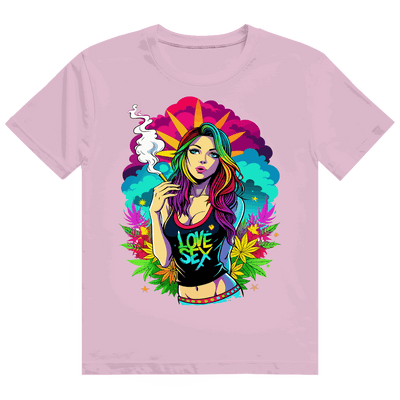 Heavy Cotton T-Shirt - Love Girl | Division420®