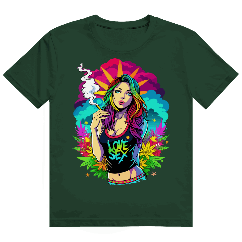 Heavy Cotton T-Shirt - Love Girl | Division420®