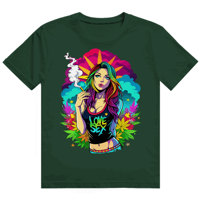 Heavy Cotton T-Shirt - Love Girl | Division420®