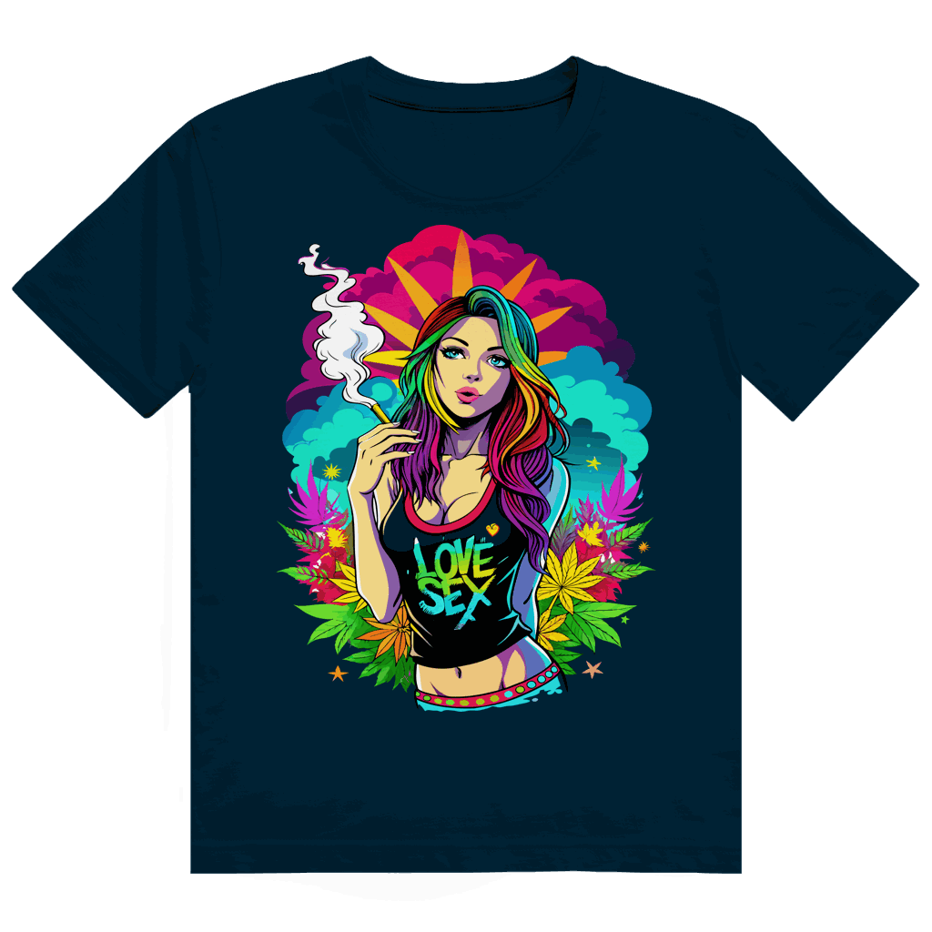 Heavy Cotton T-Shirt - Love Girl | Division420®