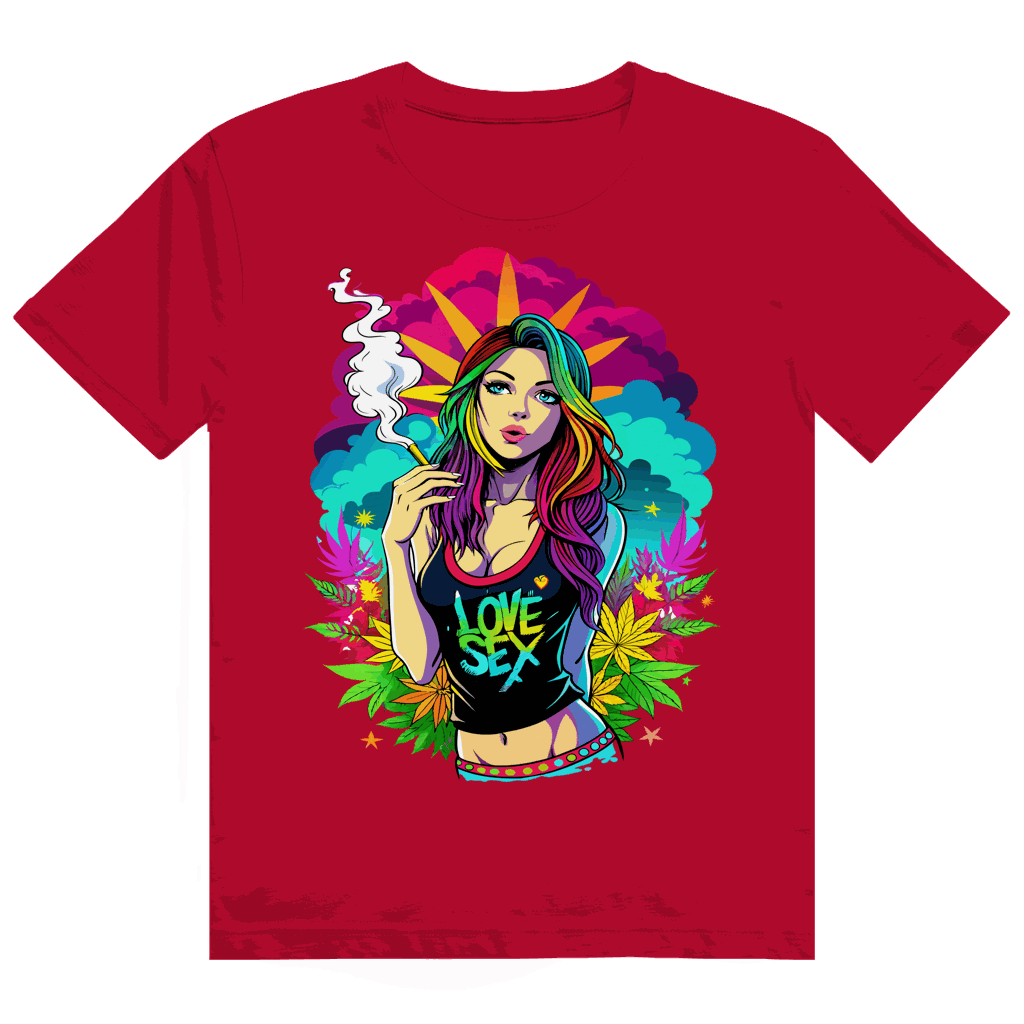 Heavy Cotton T-Shirt - Love Girl | Division420®