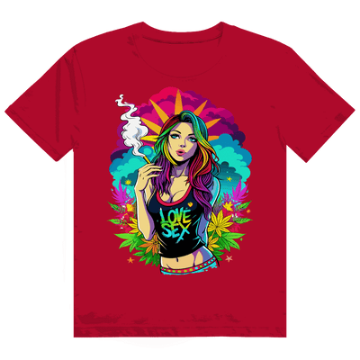 Heavy Cotton T-Shirt - Love Girl | Division420®