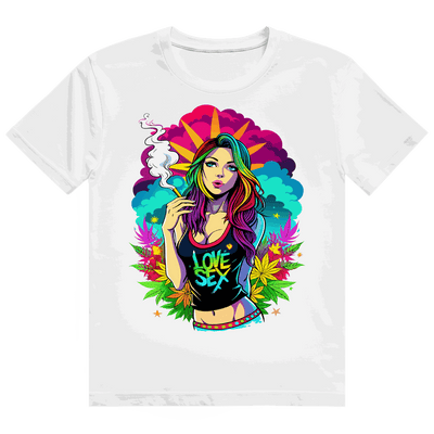 Heavy Cotton T-Shirt - Love Girl | Division420®