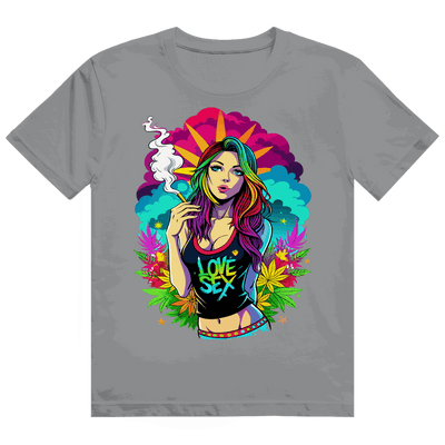 Heavy Cotton T-Shirt - Love Girl | Division420®