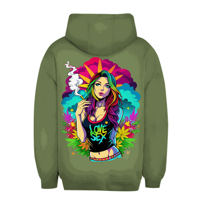 Unisex Oversize Hoodie - Love Girl | Division420®