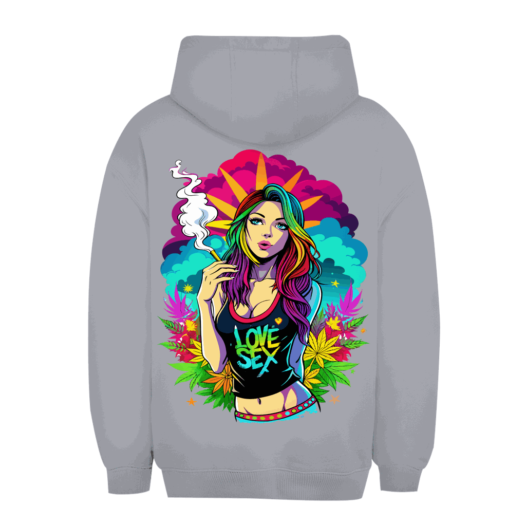 Unisex Oversize Hoodie - Love Girl | Division420®