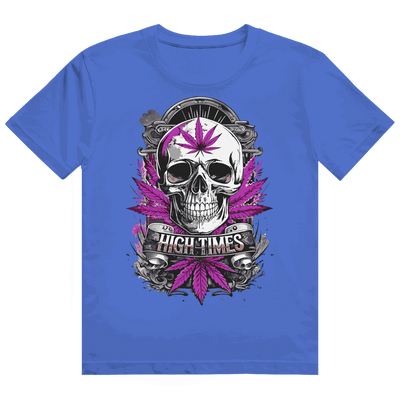 Heavy Cotton T-Shirt - High Times Skull | Division420®