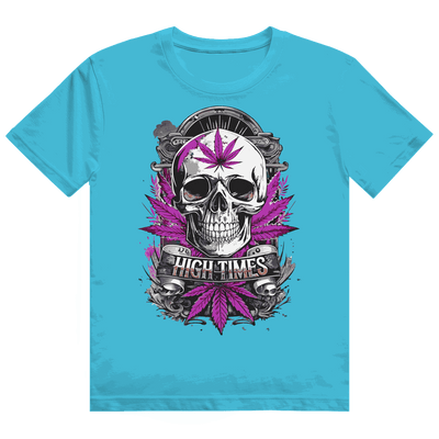 Heavy Cotton T-Shirt - High Times Skull | Division420®