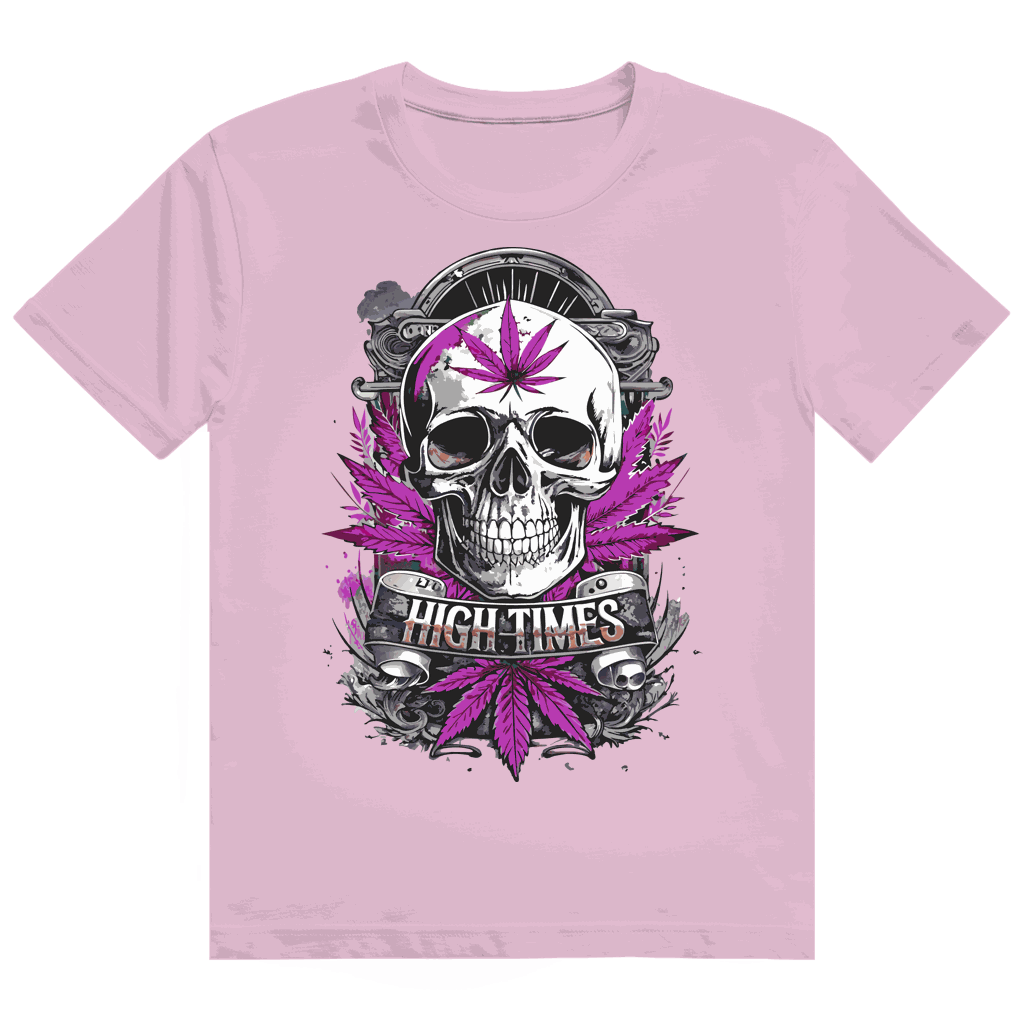Heavy Cotton T-Shirt - High Times Skull | Division420®