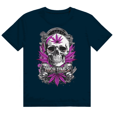 Heavy Cotton T-Shirt - High Times Skull | Division420®
