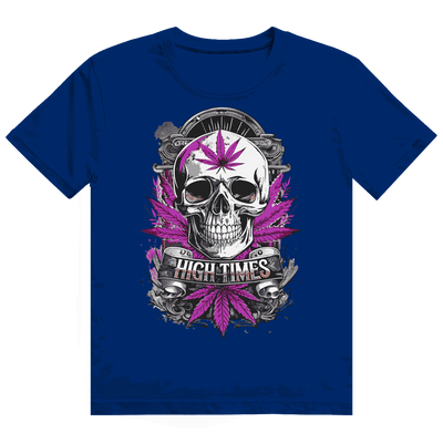 Heavy Cotton T-Shirt - High Times Skull | Division420®