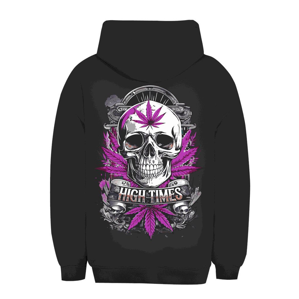 Unisex Oversize Hoodie - High Times Skull | Division420®