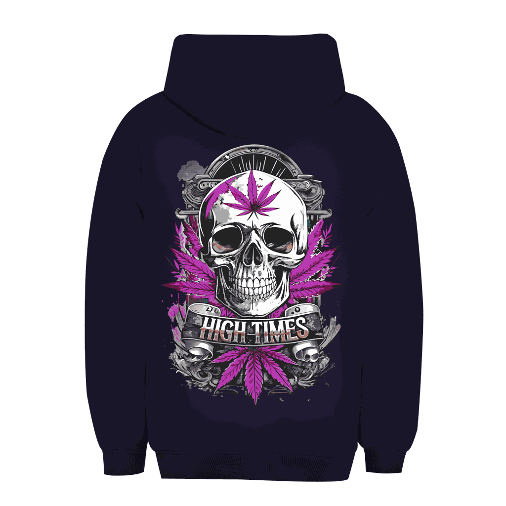 Unisex Oversize Hoodie - High Times Skull | Division420®