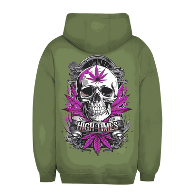 Unisex Oversize Hoodie - High Times Skull | Division420®