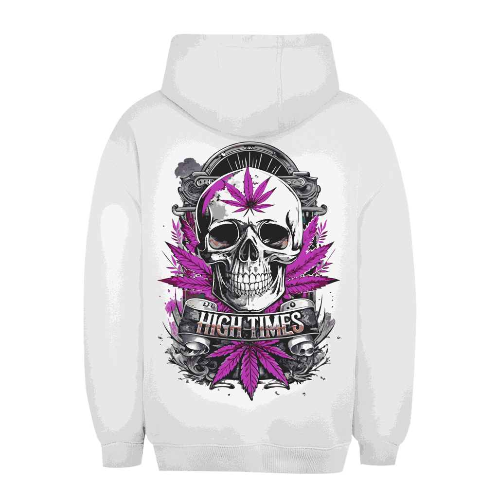 Unisex Oversize Hoodie - High Times Skull | Division420®
