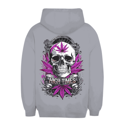 Unisex Oversize Hoodie Division420 High Times Skull urban style and comfort with sustainable cotton blend